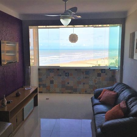 דירות פראייה גראנדה Apartamento Frente Ao Mar Em Praia Grande מראה חיצוני תמונה