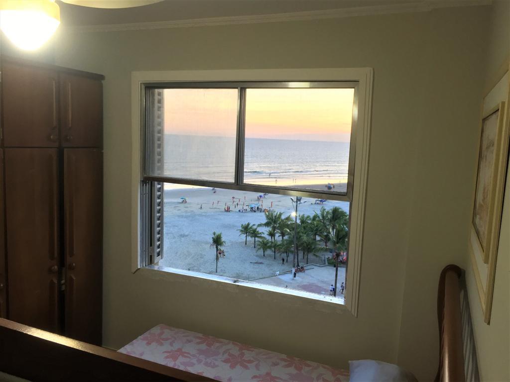 דירות פראייה גראנדה Apartamento Frente Ao Mar Em Praia Grande מראה חיצוני תמונה